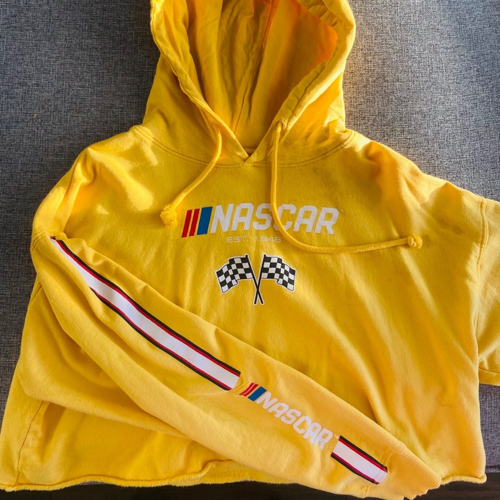 NASCAR Good Junior Large Cropped Sweatshirt